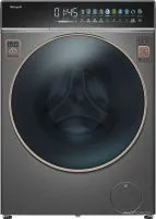 Стирально-сушильная машина Weissgauff WMD 58411 Direct Drive Inverter Premium Steam Grey