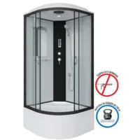 Душевая кабина Niagara NG-6709-14P 100x100x215 (прозрачное стекло/черный)