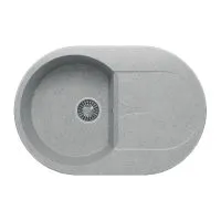 Кухонная мойка POLYGRAN ATOL 760 светло-серый 314