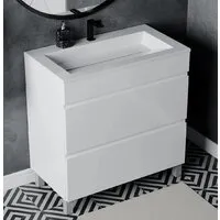 Мебель для ванных комнат Vela Тумба под умывальник Vela Мира 80Н под Galaxy TU24204