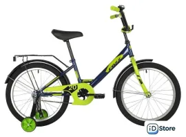 Детский велосипед Foxx Simple 20 2021 (синий)