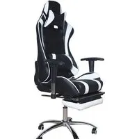 Игровое (геймерское) кресло Меб-ФФ MFG-6001 (черный/белый)