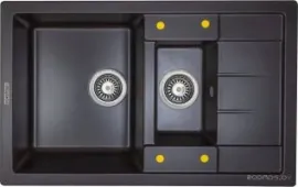 Кухонная мойка Ecoshtein Rechteck 781.5 (мокко)