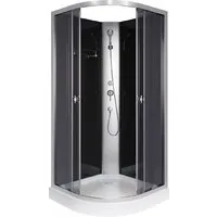 Душевая кабина Niagara Eco E90/13/TN/BK 90x90x200