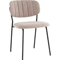 Стул Stool Group Кэрол без подлокотников FDC9003 DC2635-4A grey (букле серый/черные ножки)