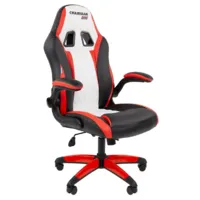 Кресло геймерское CHAIRMAN Game 15 экокожа (черный/красный/белый)