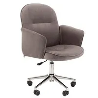 Офисное кресло CHAIRMAN Home 130 (Т-55 серый)