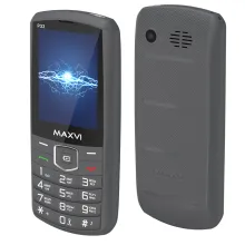 Телефон Maxvi P33 (серый)