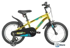 Детский велосипед Novatrack Prime New 16 2020 167APRIME1V.GGD20 (золотой)