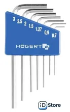 Набор ключей Hoegert Technik HT1W800 (7 предметов)