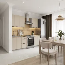 Кухня Корнелия Марика 1,6 без столешницы, Капучино софт