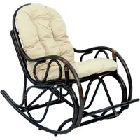 Кресло-качалка Garden Story Маргонда / CV-MB17 (бежевый/коричневый)