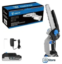 Аккумуляторная пила Deko DKCHS 20V 063-4484 (с 2-мя АКБ)