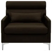 Кресло Бриоли Отто L13 коричневый