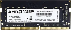 Оперативная память AMD Radeon R7 Performance 4GB DDR4 SODIMM PC4-21300 R744G2606S1S-U