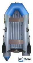 Моторно-гребная лодка Муссон 2800 НД (серый/синий)