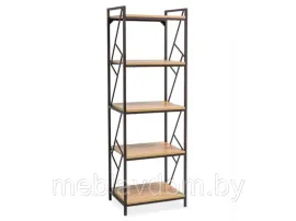 Стеллаж SIGNAL TABLO R5 дуб/т.коричневый, 180/60/40