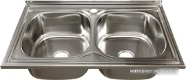 Кухонная мойка Mixline 530528 (полированная, 0.6 мм)