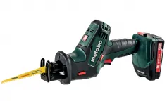 Сабельная пила Metabo SSE 18 LTX Compact 602266500 (с 2-мя АКБ 2 Ач, кейс)