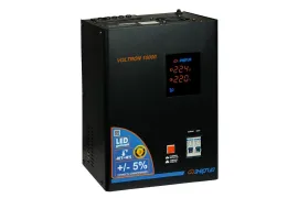 Однофазный стабилизатор напряжения Энергия Voltron 10000 (HP) черный