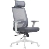 Офисное кресло SPARX Toro Plus FX-15 (белый/серый)