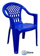 Кресло БИМАпласт пластиковое (синий)