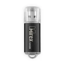 USB Flash Mirex UNIT BLACK 64GB (13600-FMUUND64)