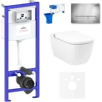 Унитаз подвесной Lavinia Boho Smart V-Clean 7 в 1 87561118