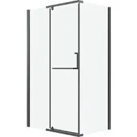 Душевой уголок Grossman Pragma 120x80x195 120.K33.03.1280.42.00 (графит сатин/прозрачное стекло)
