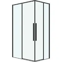 Душевой уголок Grossman Galaxy 80x70x195 300.K33.01.8070.42.00 (графит сатин/прозрачное стекло)