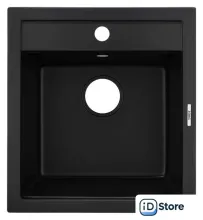 Кухонная мойка ZorG Como 46 (черный оникс)