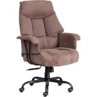 Офисное кресло TetChair Brooklyn ткань (светло-коричневый)