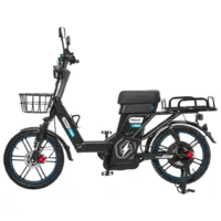 Электровелосипед Minako Uno 21 ah (черный)