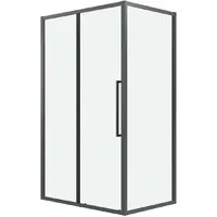 Душевой уголок Grossman Cosmo 110x90x195 120.K33.02.1190.42.00 (графит сатин/стекло прозрачное)