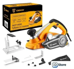 Рубанок Deko DKEP1400W 063-4337
