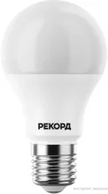 Светодиодная лампочка Рекорд LED А60 11W Е27 3000К