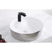 Умывальник Gid D1306H021 (белый/серебристый)