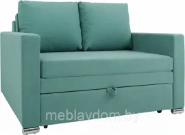 Диван KRONES Афродита выкатная 195x100 (велюр изумрудный)