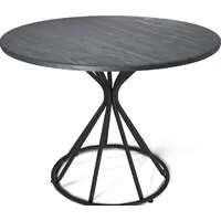 Кухонный стол Sheffilton SHT-TU4-1/TT 90 SHT-T240 (черный муар/каменный уголь)