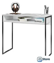 Стол Soma СПМ-4-Metal (белый/черный)