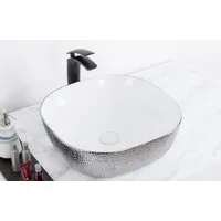 Умывальник Gid D1301H021 (белый/серебристый)