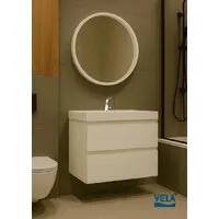Мебель для ванных комнат Vela Тумба под умывальник Vela Мира 60П под Classica (белый глянец) TU270981