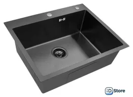 Кухонная мойка ARFEKA Eco AR 600500 Black PVD Nano