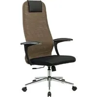 Офисное кресло Brabix EX-801 532920 (черный/коричневый)