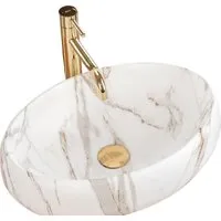 Умывальник Rea Linda (лава матовый)