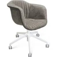 Офисный стул Sheffilton SHT-ST31-C1/S154 (пепельный/белый)