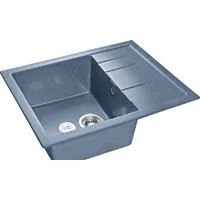 Кухонная мойка GranFest GF-Q650L (графит)