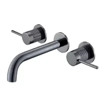 Смеситель для раковины Vincea Groove VBFW-4G1GM