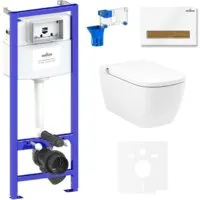 Унитаз подвесной Lavinia Boho Smart V-Clean 7 в 1 87561134