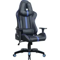 Игровое (геймерское) кресло Brabix GT Carbon GM-120 (черный/синий)